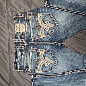 Mens Rock Revival Jeans